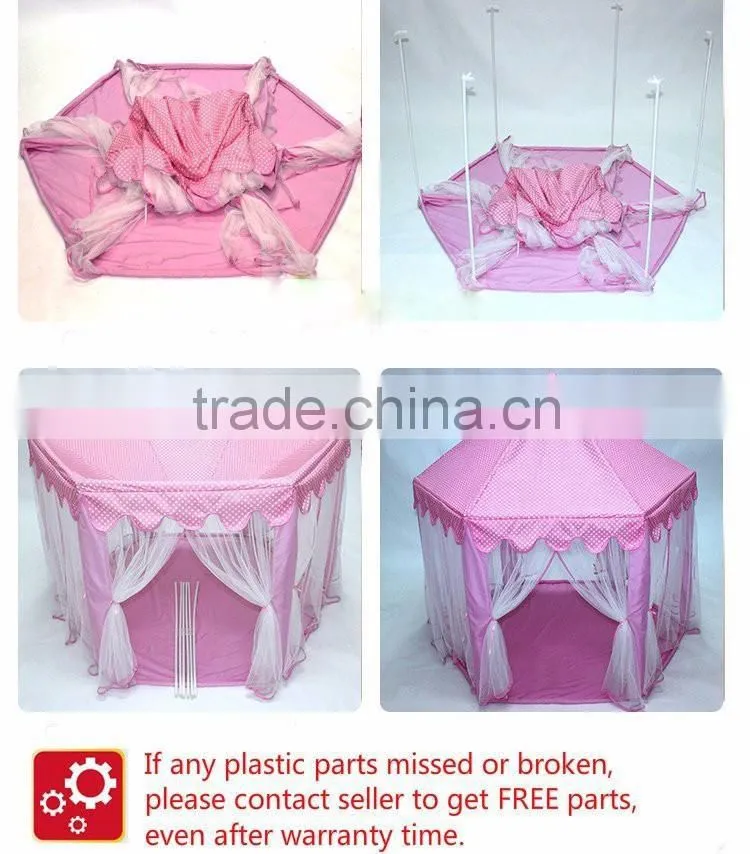 Children Hexagonal Princess Campaign Chinese Best Waterproof Family Canvas Cabin Wholesale Tents