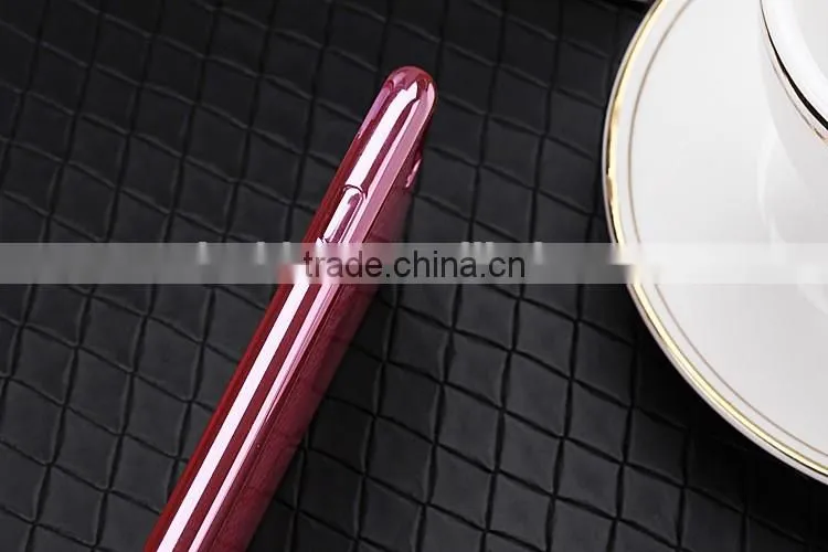 Luxury Clear Electroplating TPU Silicone Gel Soft Case For Apple iPhone 6S / iPhone 6S Plus