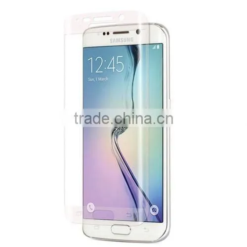 For Galaxy S6 Edge Screen Protector, Full Screen Premium Tempered Glass Screen Protector Film for Galaxy S6 Edge