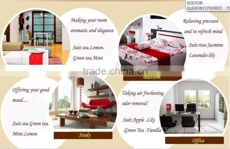 Popular 100ml home fragrance aroma reed diffuser