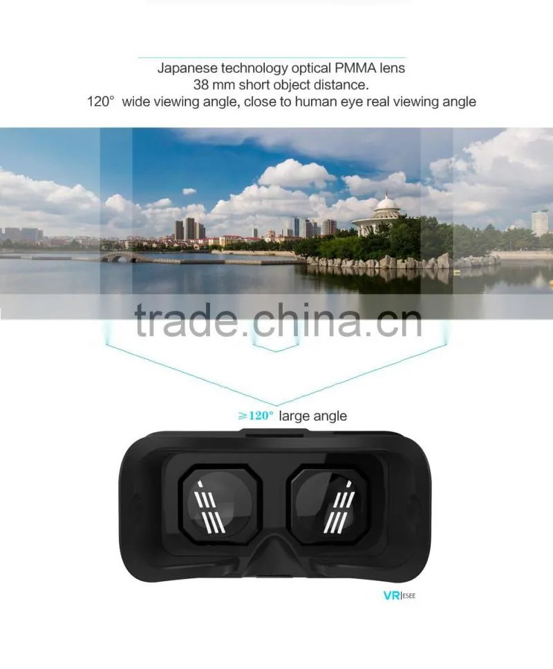 Newest 3D VR Video Glasses For Mobile Phone