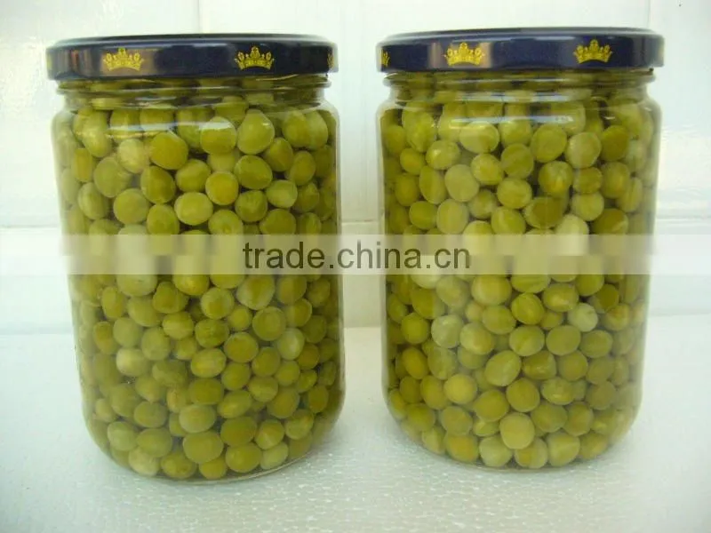 canned green peas