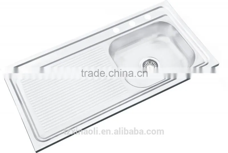 1000*500mm LAY ON stainless steel sink hot sale for south america