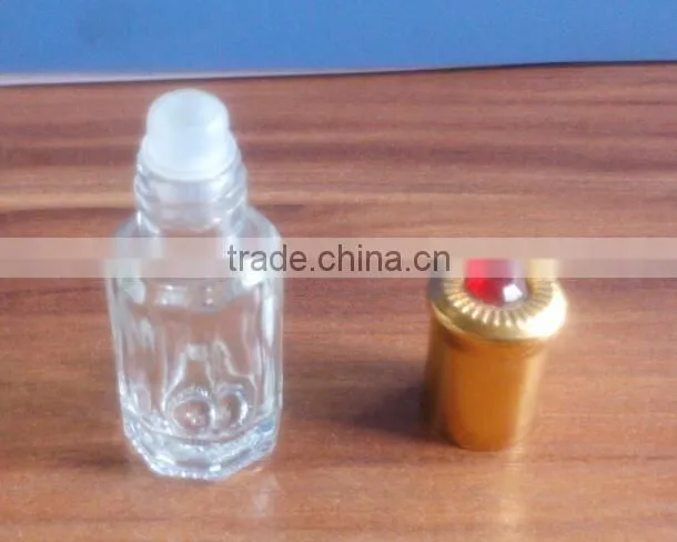 3ml roll on glass bottle/roll on bottle/perfume bottle