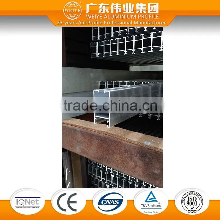 China manufacturer aluminium extrusion profile and building material for sliding window with customized color finish