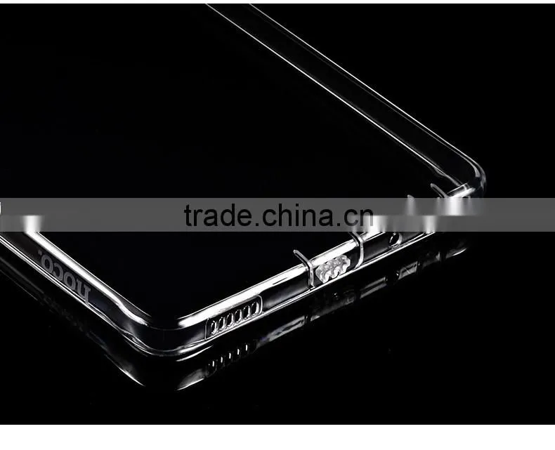 Hoco ultrathin high quality soft Clear TPU Back Case With dust plug For HuaWei P9