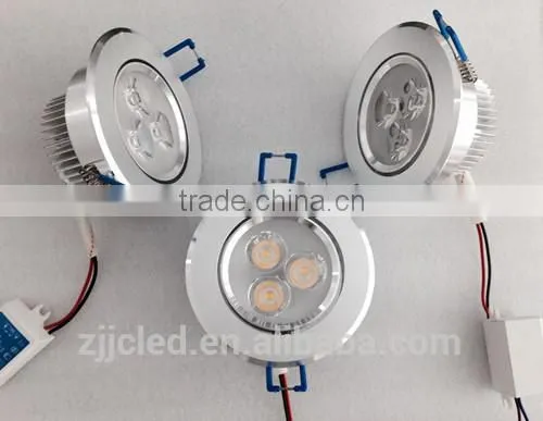 Energy saving 2inch 1*3w led ceiling lights high brightness