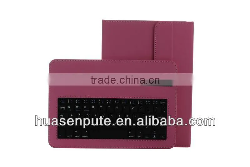 universal bluetooth keyboard with leather case for 9" /10.1"tablet inch