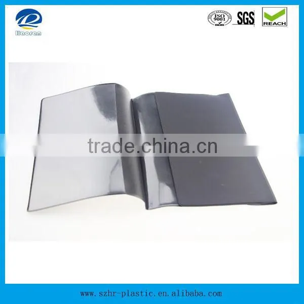 Tri-fold Plastic PVC Car Document Cover
