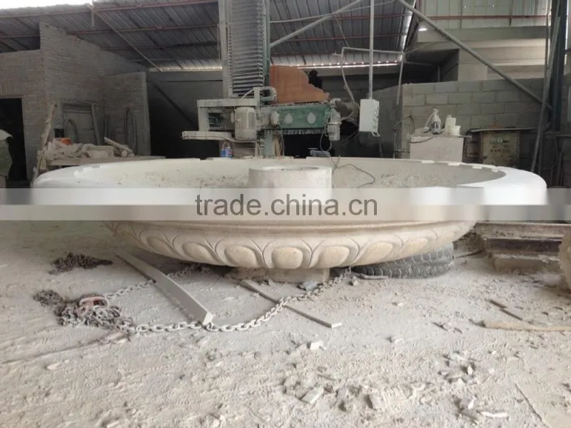 marble water fountain statues