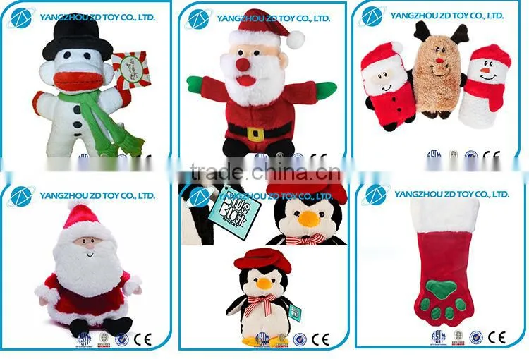 new style soft polyester christmas decorations christmas penguin plush toy