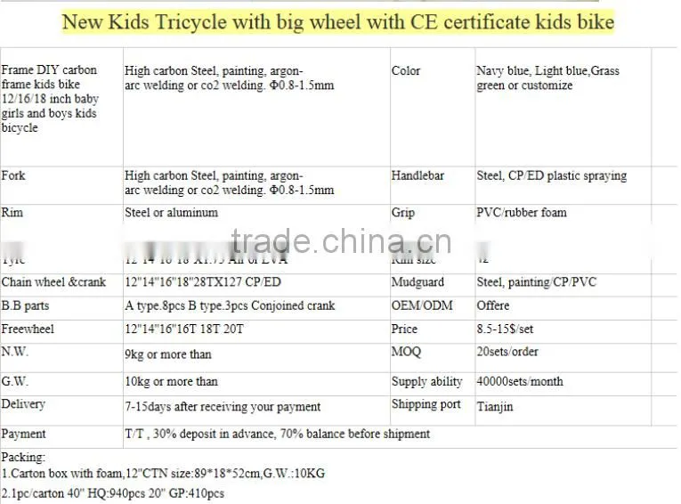 Kids sun cover tricycle, baby tricycle stroller, good quality baby tricycle with more functions