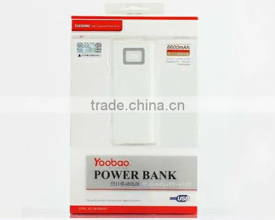 YB631, Yoobao 6600mah Mobile Power, Portable power bank