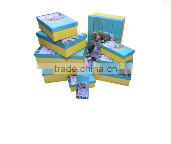 Cardboard paper folding packing gift boxes with handle,candle packaging boxes