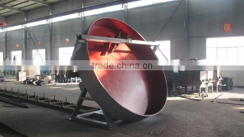 (Skype/Wechat: hnlily07) Fertilizer disk pellet making machine/NPK fertilizer machine