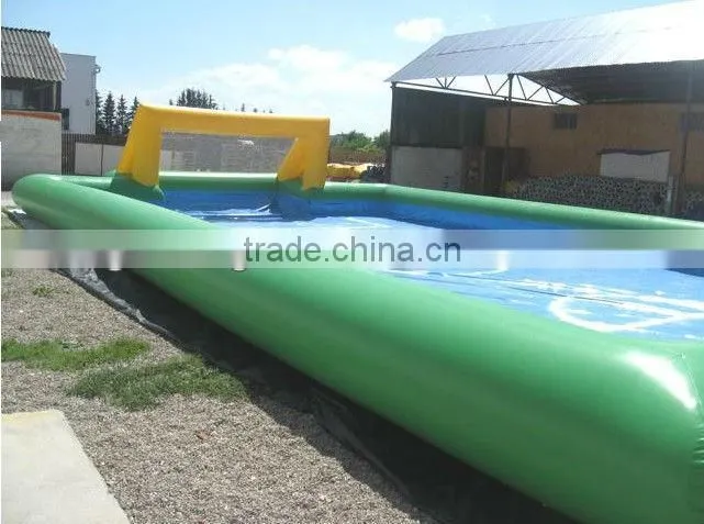 High quality inflatable soap football field