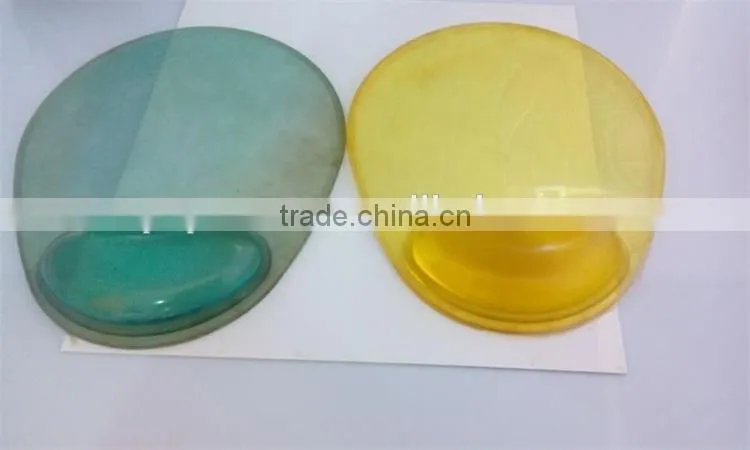 Transparent Gel Mouse Pad with Wrist Rest