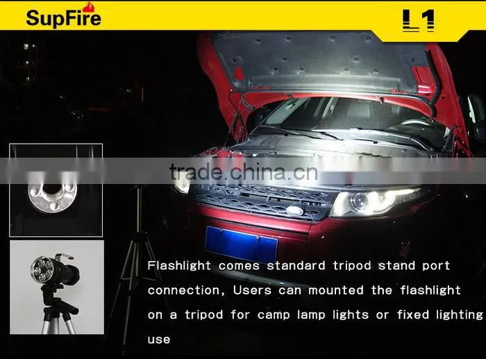 2014 Personalized Brightest Supfire CREE Xm-L U2 LED Flashlight