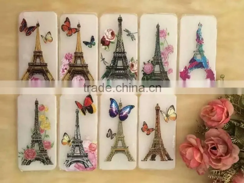 TPU Printed Thin Soft Silicon Rubber Case Skin Cover For iPhone 6S/6/5S/5 6 Plus
