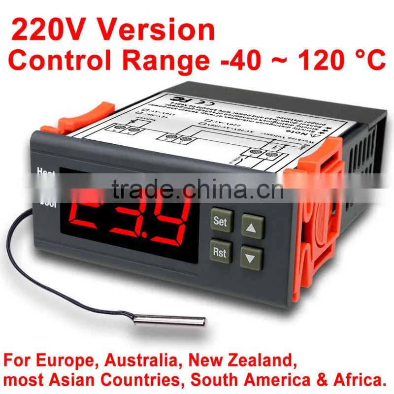Relay 110V F 220V C Aquarium Digital Temperature Temp Controller Thermostat