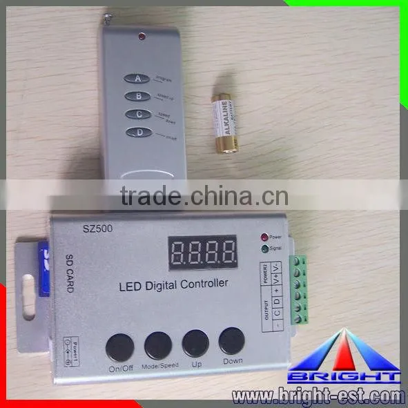 DMX LED Edit SD Card Controller ,Memmory Function with SD card