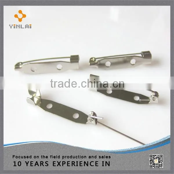 30mm Glue-on Metal Blank Craft Badge Pins