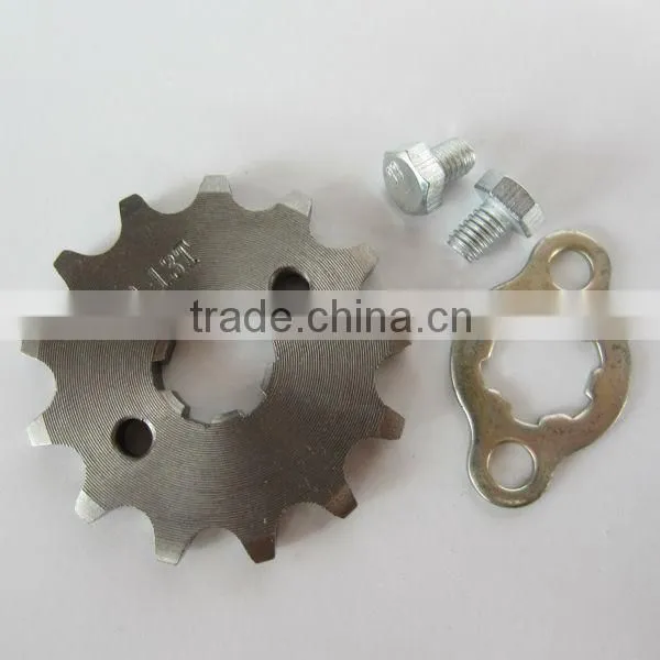 high quality 420 17mm motorcycle rear sprocket fly wheel