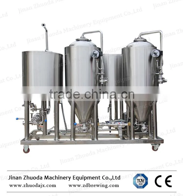 Ruijia popular home brewery copper plating brewhouse beer brewery equipment