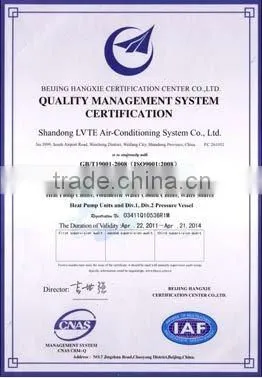 LTWF Series Air Conditioning and Industry Cooling Air Cooled Chiller, Air Cooled Water Chiller, Air to Water Chiller