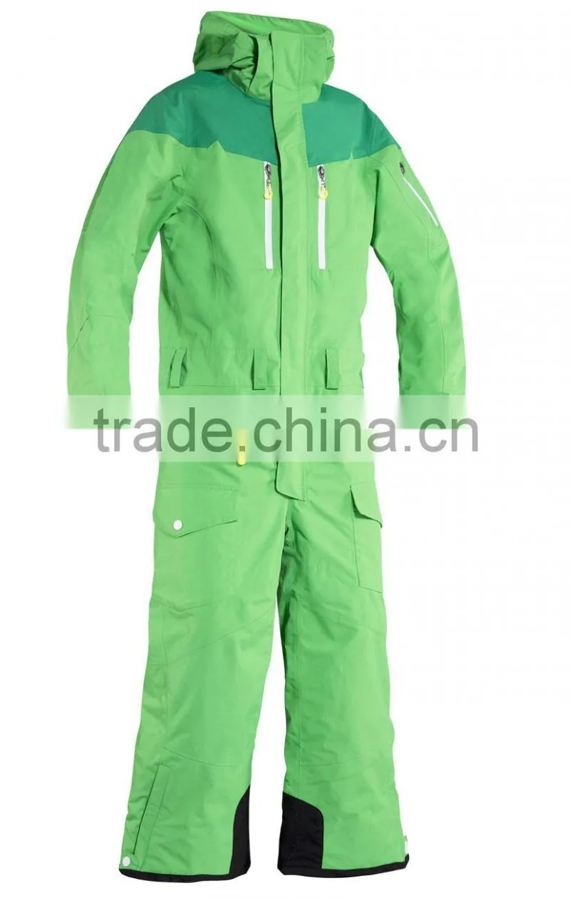 one piece ski suit overall