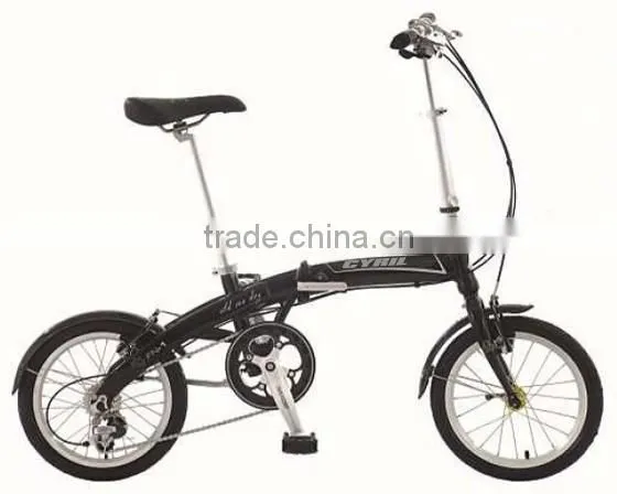 14" 16" 20" Single Speed Disc Brake Alloy Foldable Folded Folding Bicycle
