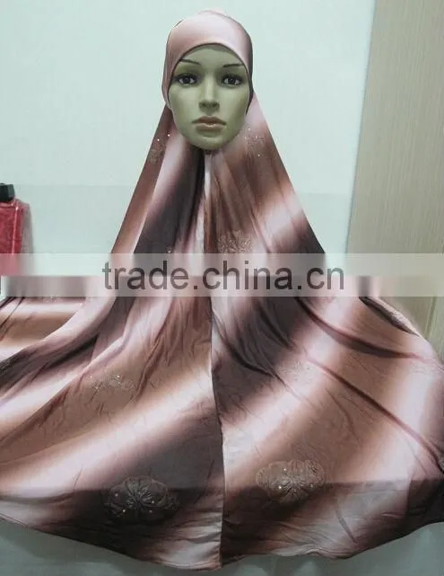 H237 latest very big size muslim hijab,islamic scarf,can wear as coat
