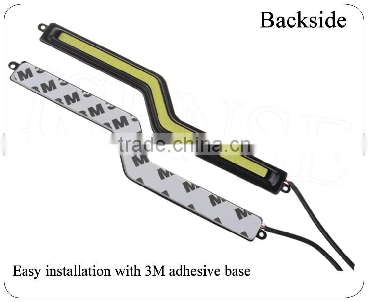 new mode car led daytime running light 12v 8w high brightness cob DRL