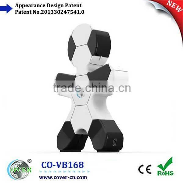 2014 the hot sale Mini Football-shaped Portable Speaker For World Cup design promotion gifts