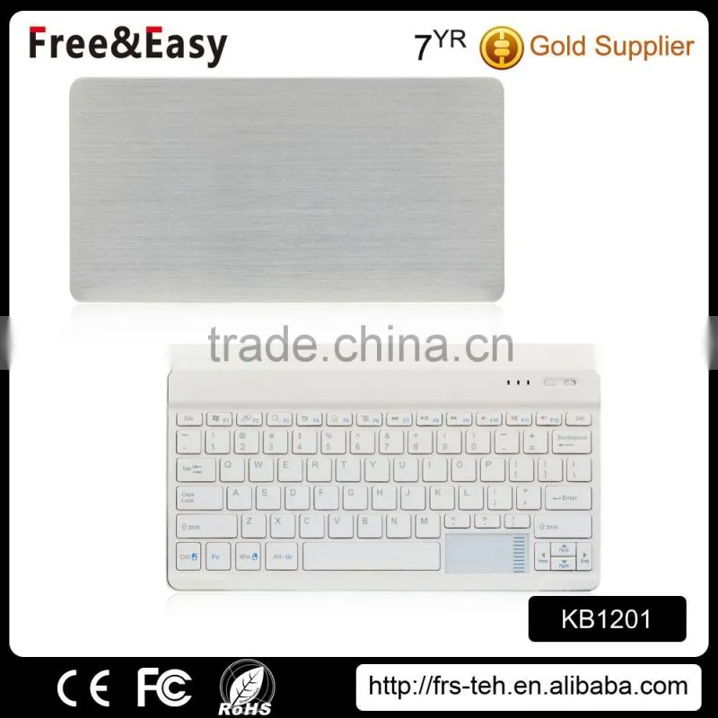 Factory supply 2.4G wireless bluetooth touch keyboard