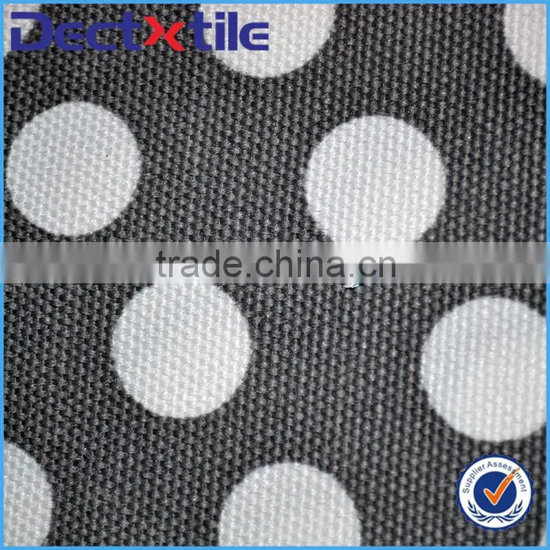 cute polka dots pattern canvas teepee fabric for teepees or children tents
