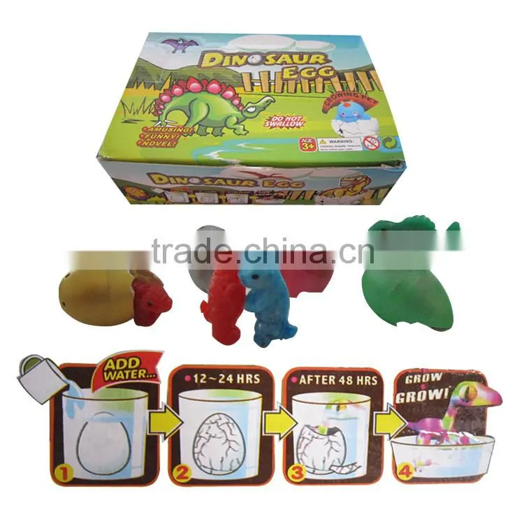Mini size growing dinosaur eggs magic growing pet egg toy Promotional toys for kids
