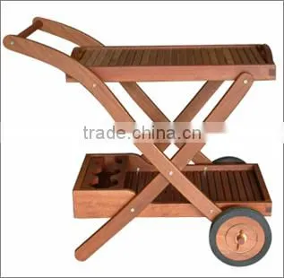 Tea Trolley, tea serving trolley, tea serving trolley, outdoor furniture, wood furniture, garden furniture