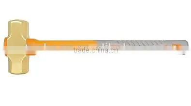 Aluminum bronze sparkfree flip handle sledge hammers