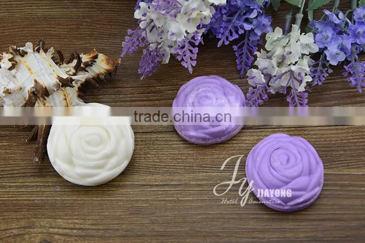 fancy rose disposable hotel soap