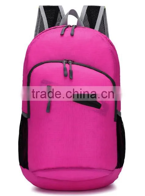 High Quality Waterproof Foldable Backpack, Cheap Plain Backpack