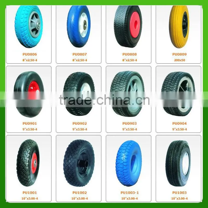 3.00-4/260*85mm PU Foam wheel PU1001 for wagon