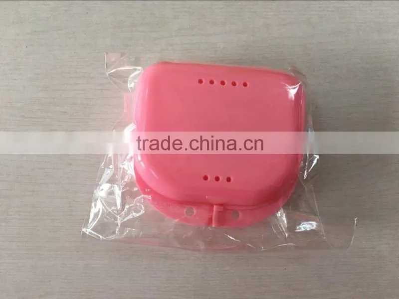 Retainer Box for dental use Dental Orthodontic Retainer Mouthguard Dentures Storage Case Box