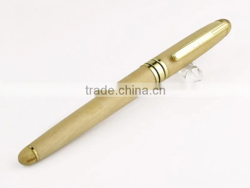 natural wooden fountain pen engraved with your company logo