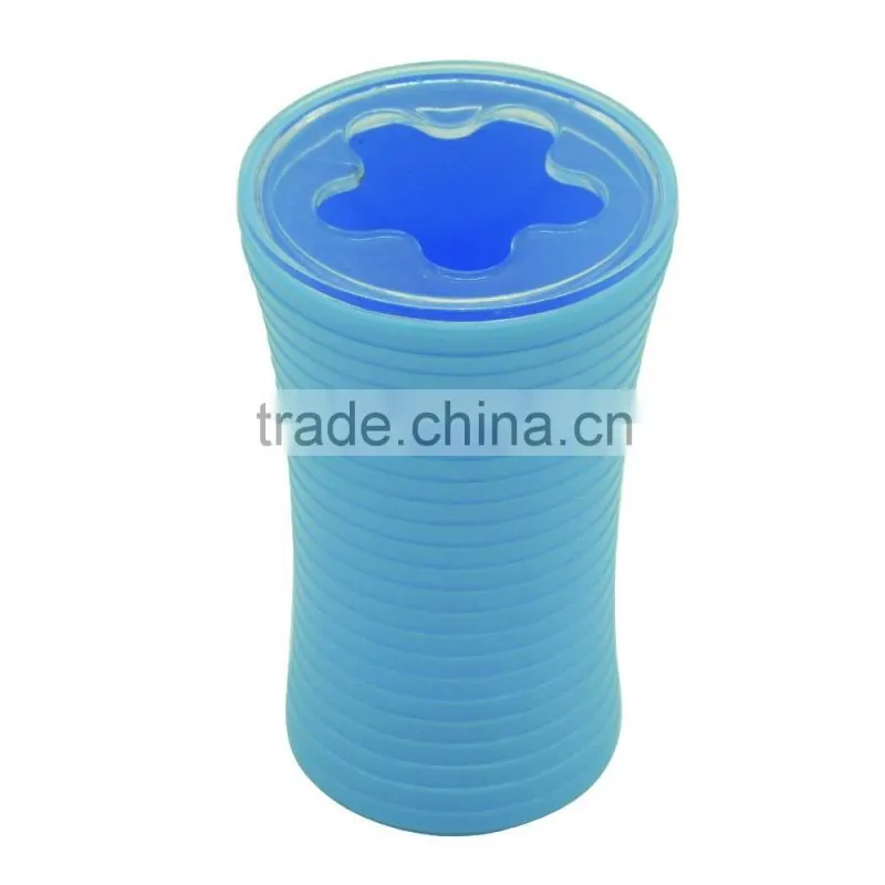 plastic bathroom accessory toothbrush holder with cover