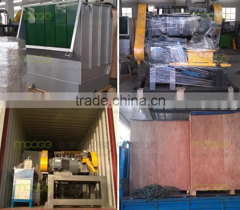 Powerful plastic crusher machine
