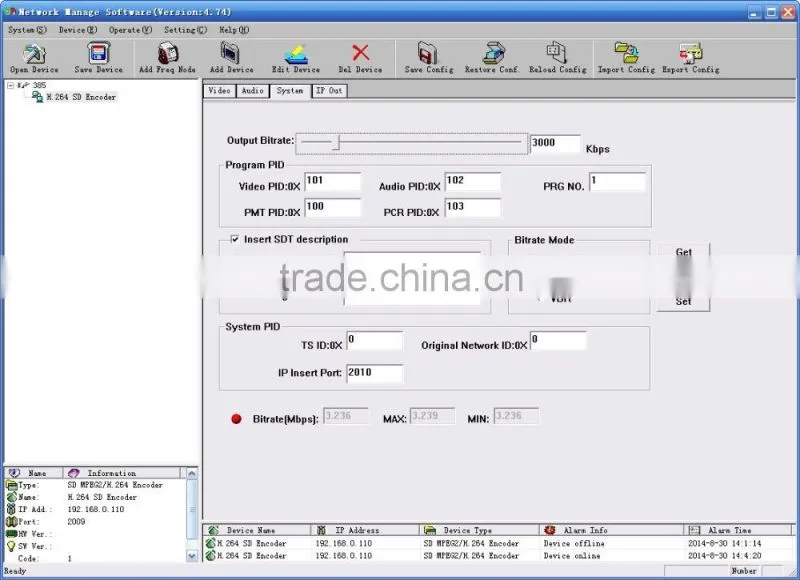 SC-1107 H.264 SDI IP Encoder