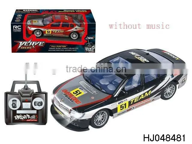4 channel R/C racing car