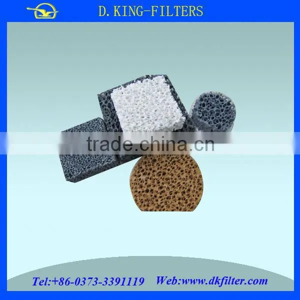 D.KING silicon carbide ceramic foam filter