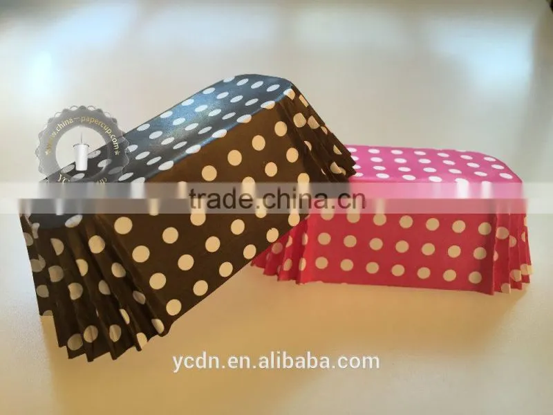 ship shape PET paper cake cup